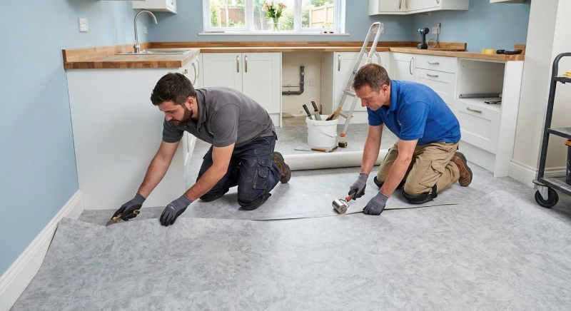 Sheet Linoleum Installation in North Granby, CT