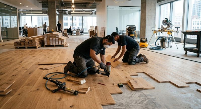 Commercial Hardwood Service in Granby, CT