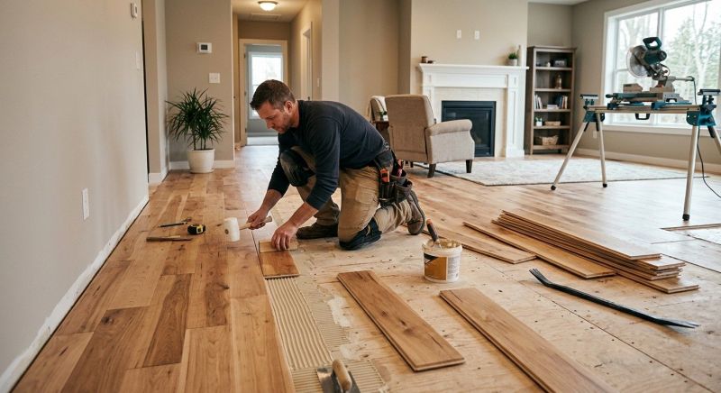 Engineered Wood Installation in Manchester, CT