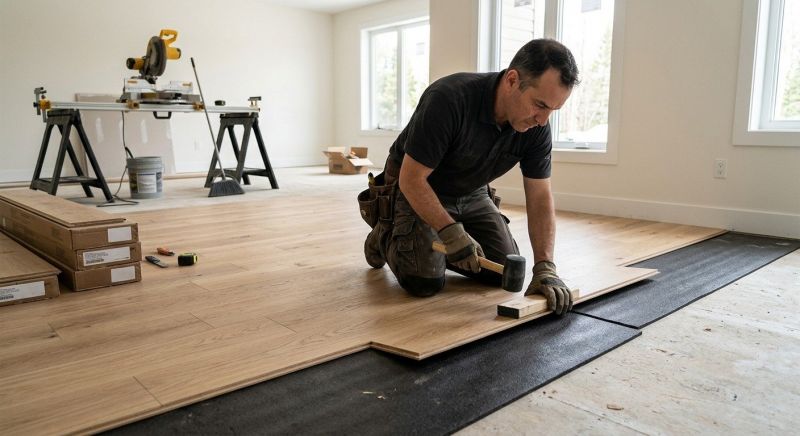 Engineered Wood Installation in Manchester, CT