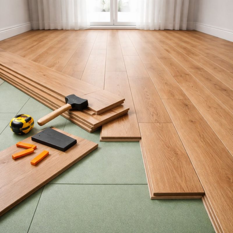 Laminate Floor Installation in Andover, CT