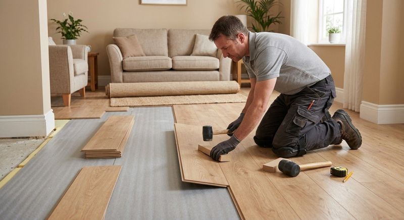 Laminate Floor Installation in Southwick, MA