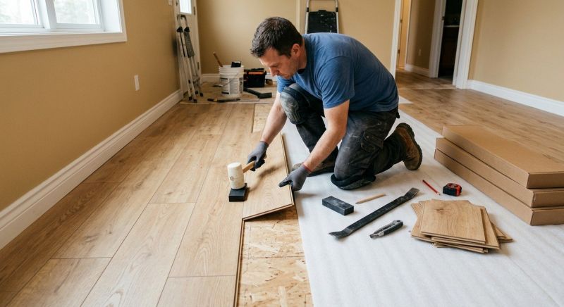 Laminate Floor Installation in Springfield, MA