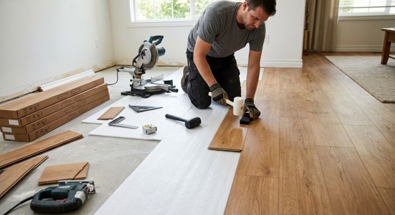 Laminate Floor Installation in Windsor Locks, CT