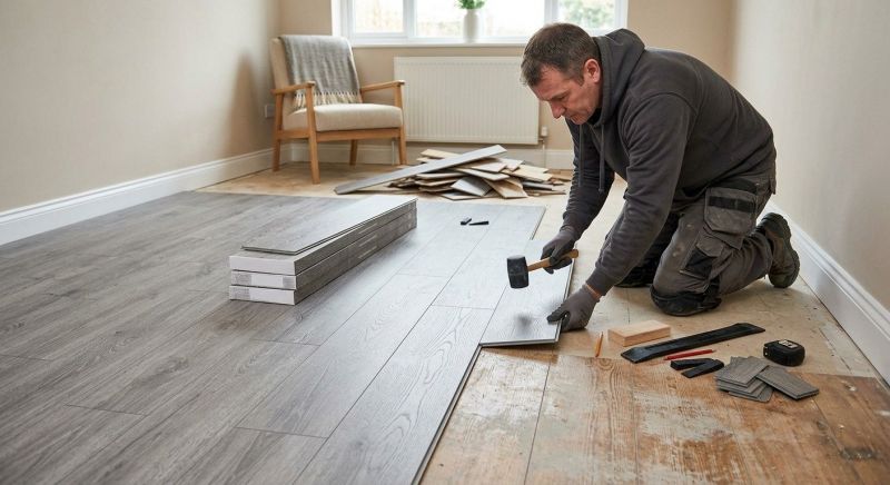 Laminate Floor Replacement in Suffield, CT
