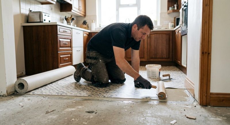 Linoleum Floor Installation in Enfield, CT