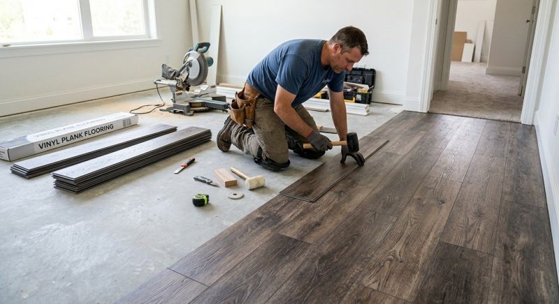 Linoleum Floor Installation in Granby, CT