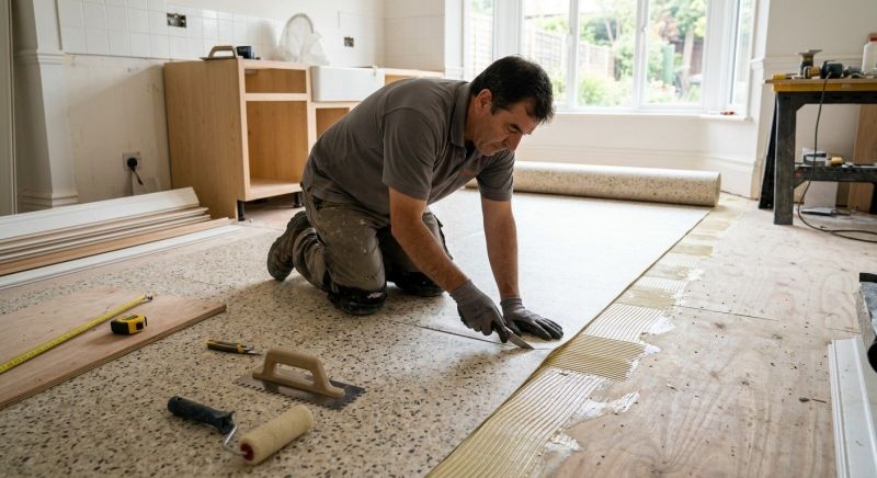 Linoleum Floor Installation in Longmeadow, MA