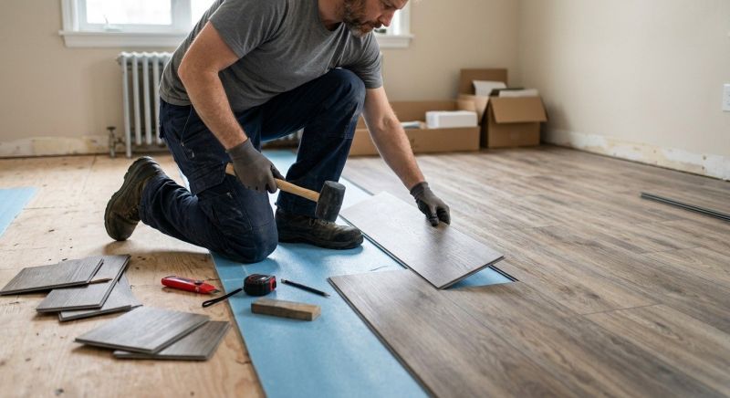 Linoleum Floor Installation in Monson, MA