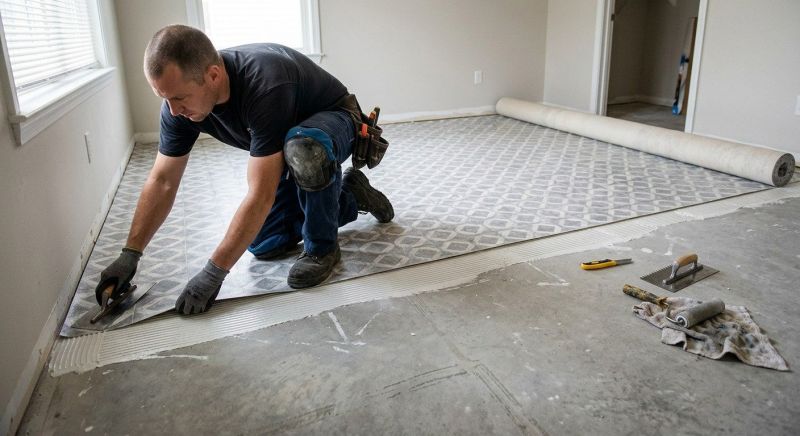 Sheet Flooring Installation in Berlin, CT