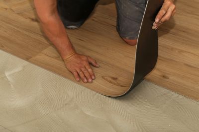 Sheet Linoleum Installation in Simsbury, CT