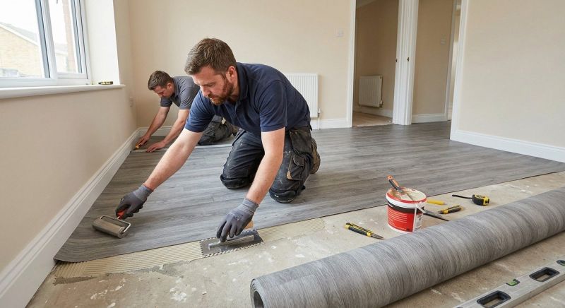 Sheet Linoleum Installation in Wethersfield, CT