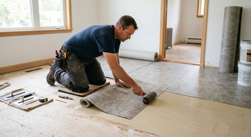 Sheet Vinyl Installation in West Springfield, MA
